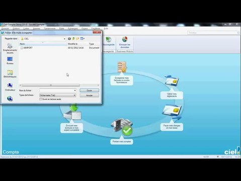 CIEL Paye :Le transfert comptable des écritures de paye