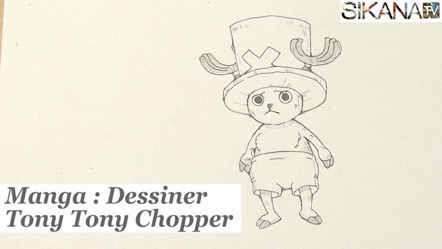 Manga : Dessiner un mini Chopper de One Piece ? - HD