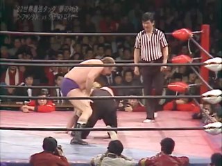 Dory Funk Jr. vs Super Destroyer - (AJPW 12/07/82)