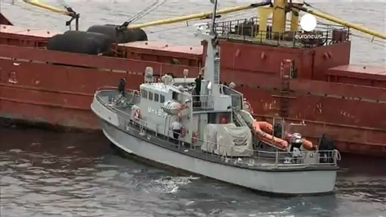 Danemark : le bateau "ivre"