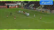 Niall McGinn Amazing Goal !!! Aberdeen 2 - 2 Dundee (HD) 02_01_2013