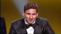 Leo Messi gana su cuarto FIFA Balón de Oro