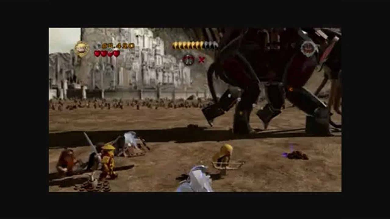 Playthrough Lego le seigneur des anneaux Le retour du roi partie 10(2-2)
