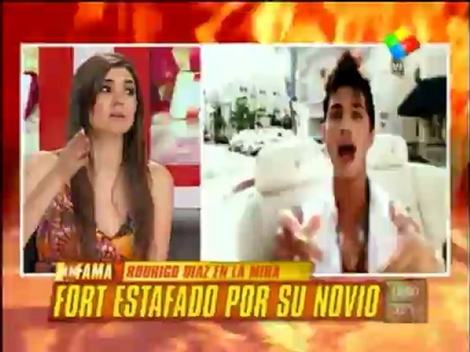 Pronto.com.ar El mensaje de Fort que habla de la estafa de Rodrigo