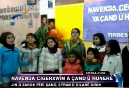 Li Dirbesiyê. Xebatên Çandî. Jin û Zarok fêrî Şano, Stran û Dîlanê dibin. 07ê 01a 13an