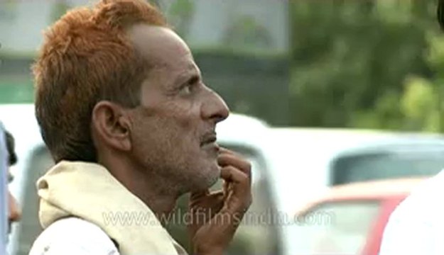 People-Safdarjung bus stop-11.flv