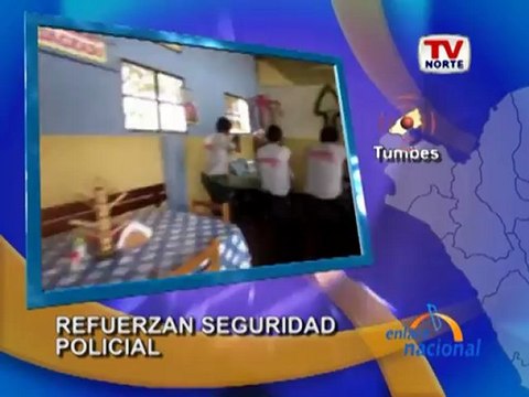 Tumbes PNP refuerza a personal en seguridad por fechas festivas