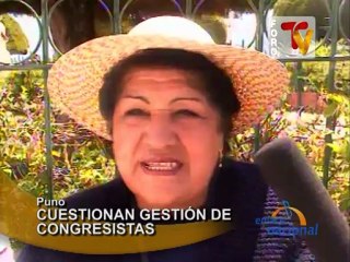 Puno Pobre papel desempenaron congresistas punenos segun sondeo