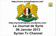 Journal de Syrie 6.01.2013 Discours du président Bachar al Assad