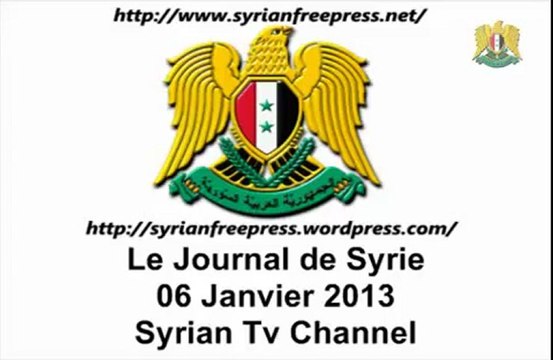 Journal de Syrie 6.01.2013 Discours du président Bachar al Assad