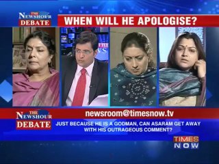 The Newshour Debate: Apologise Asaram  (Part 2 of 3)