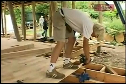 Дом лесоруба - хороший пример экостроительства