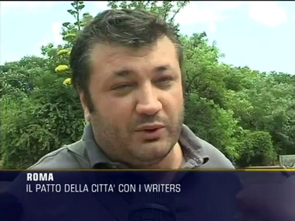 Roma, "patto" con i writers
