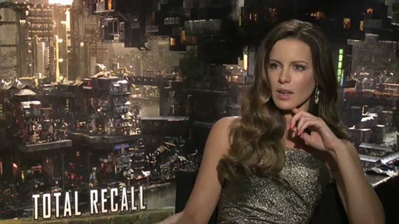 Kate Beckinsale Interview -- Total Recall
