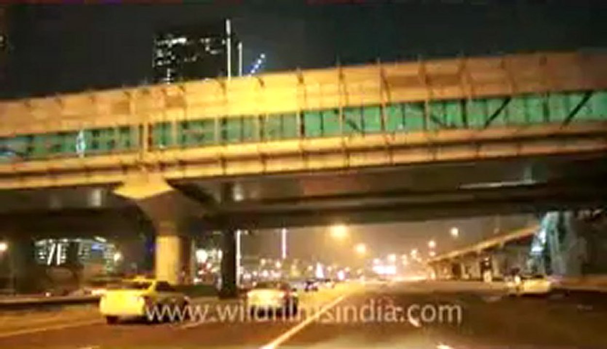 drive through dubai city.flv