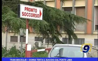 Trani - Bisceglie | Donna tenta il suicidio dal Ponte Lama