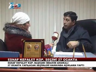 ZİLE ESNAF KEFARET ODASI SECİMLERİ 27 OCAKTA