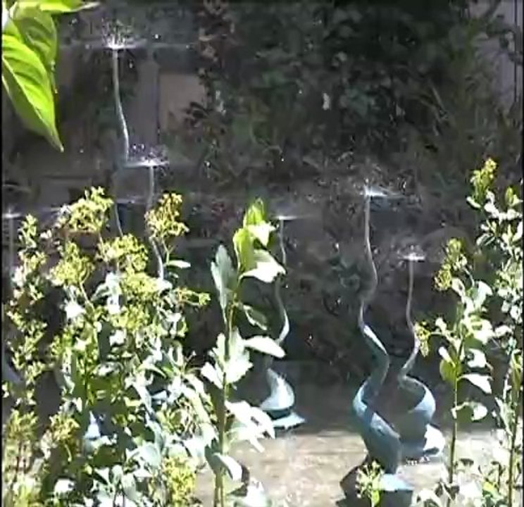 Scénographie de l'eau, sculpture d'eau et fontaines