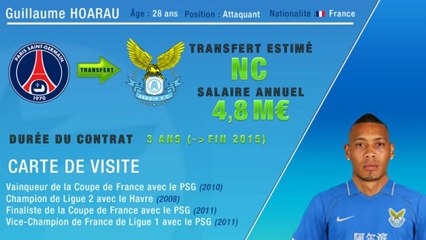 Officiel : Hoarau signe au Dalian Aerbin !
