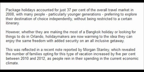 Travelup Reviews - Popular Holidays