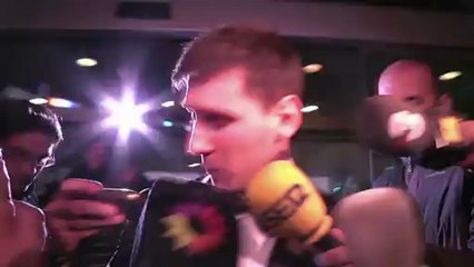 Messi agradece por Bola de Ouro