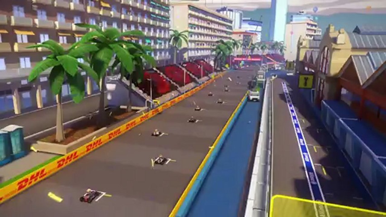 F1 Race Stars (PS3) - Circuit en DLC : l'Europe avec Valence