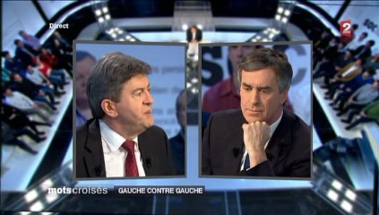 J.-L. Mélenchon "Mots croisés" France 2
