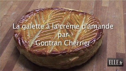 La galette des rois à la crème d’amandes de Gontran Cherrier