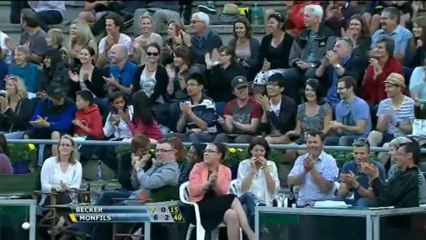 Auckland - Monfils tient bon