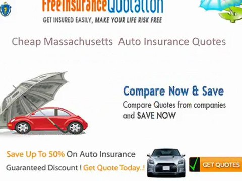 Cheap Massachusetts Auto Insurance Rates - Coverage - Laws - Requirements
