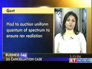 Govt files fresh affidavit in 2G cancellation case