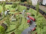 Trains miniatures : Réseau de Gérard : 131 TB Hornby et rame de wagons couverts