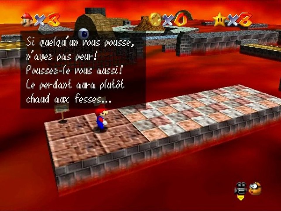 Partie delire sur Super Mario 64