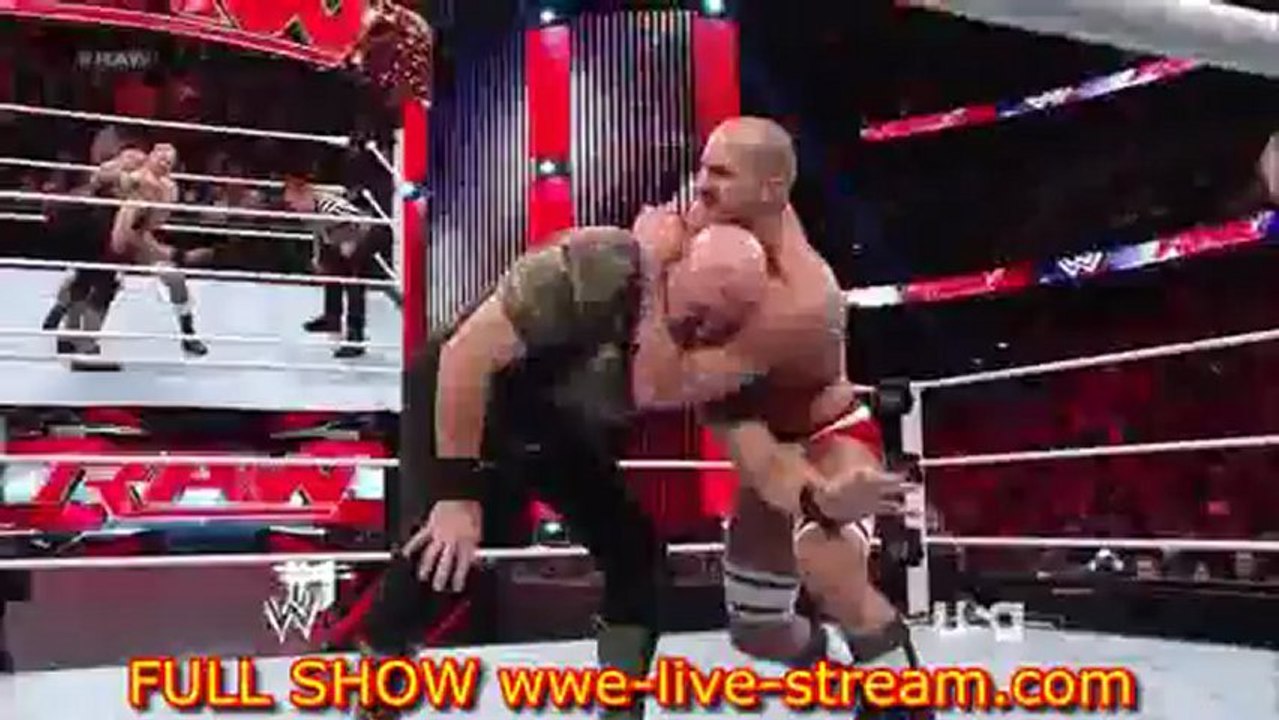 HD WWE RAW 01/07/13 part 6