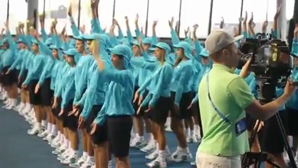 Jo-Wilfried Tsonga Meets The Ballkids