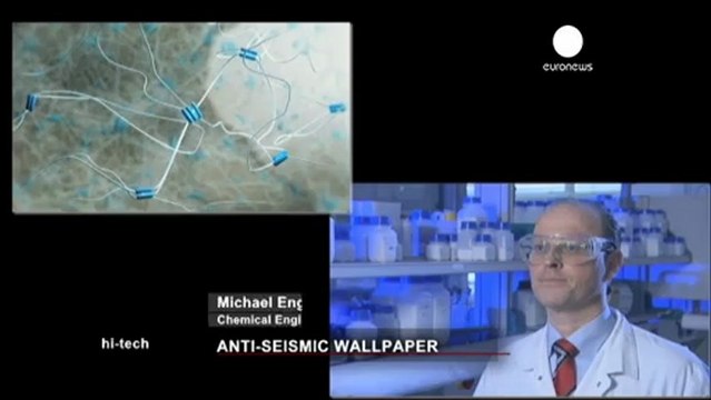 Depreme karşı etkili duvar kağıdı