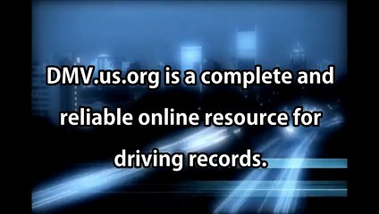 Review Legit Driving History Reports at DMV.us.org