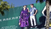 Romeo Beckham Reaches New Heights With Burberry Billboard