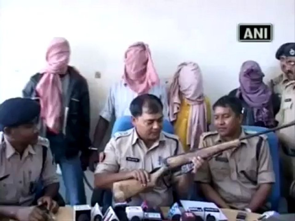 Four Maoists arrested in Ranchi.mp4