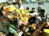 Kishenji cremated in his hometown.mp4