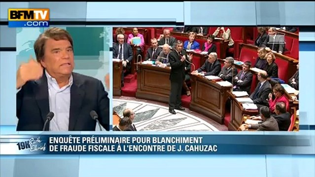 Bernard Tapie : l'affaire Cahuzac ne vaut pas trois lignes