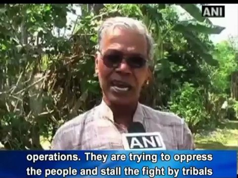 Maoist sympathiser accuses Odisha govt of harassing tribals.mp4