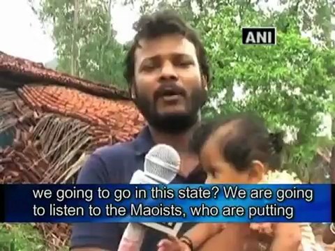 Maoists invite displaced villagers to join cadre in Latehar.mp4