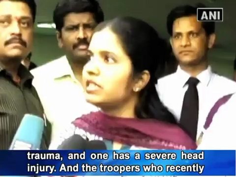 Maoists kill 12 CRPF men in landmine blast.mp4