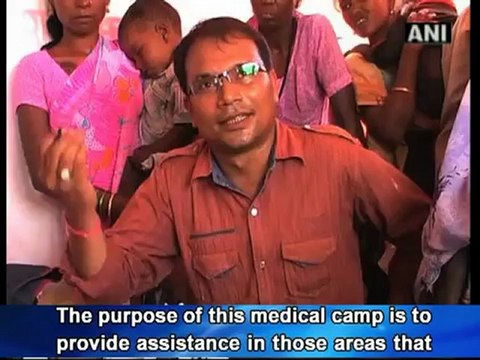 Medical camp set up in Maoist hit Latehar.mp4