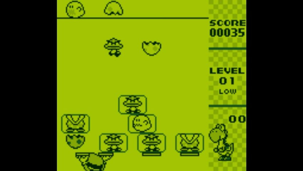 mario & yoshi Gameboy petite partie (pseudo-TAS)