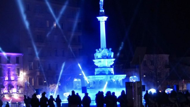 Valence lumières et images en fête