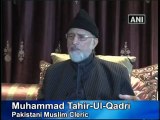 Pakistani muslim cleric Muhammad Tahir-ul-Qadri explains 'Fatwa' during India visit.mp4