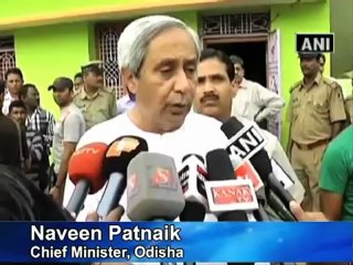 Patnaik meets abducted MLA'S family.mp4
