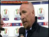 Maran dopo Lazio-Catania Coppa Italia